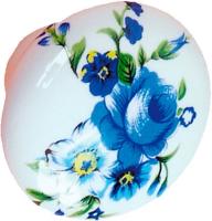 Top porcelein met blauw bloem